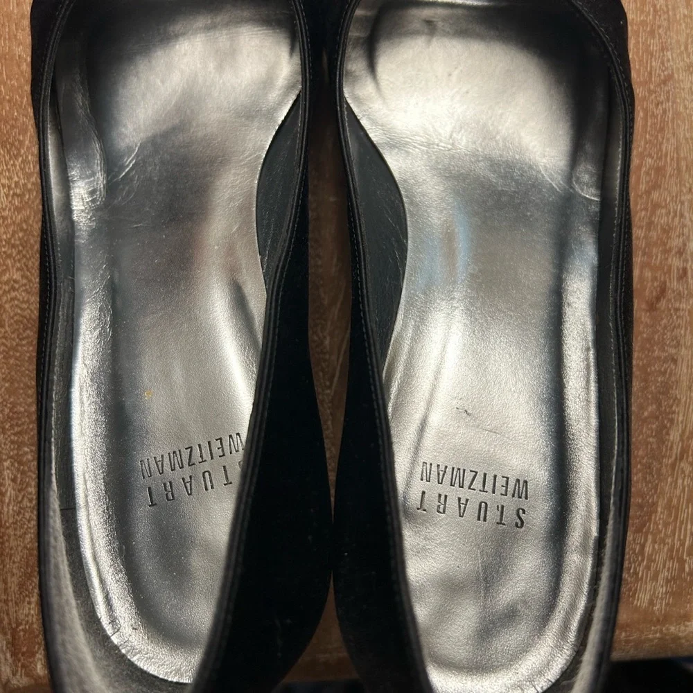 Stuart Weitzman Satin Pumps size 8